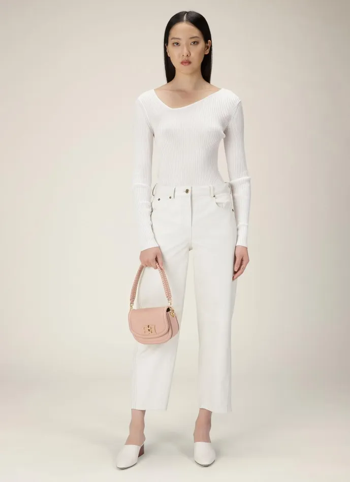 Women Bally Mini And Belt Bags Baily 8211 Leather Minibag In Blush Pink