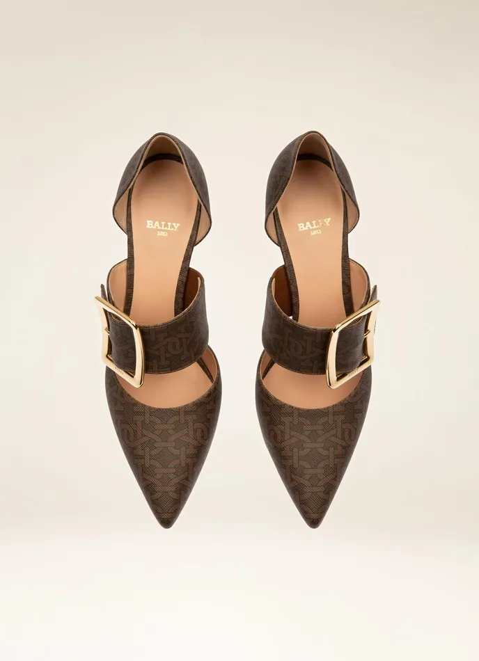 Women Bally Pumps Jessye 8211 TPU Pumps In Brown