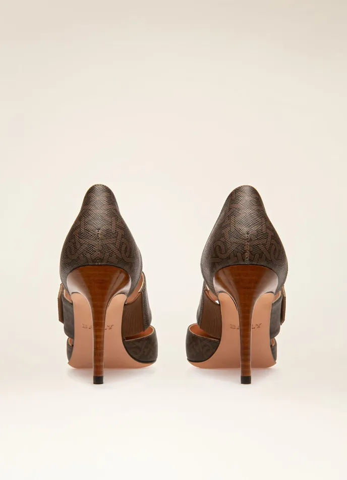Women Bally Pumps Jessye 8211 TPU Pumps In Brown