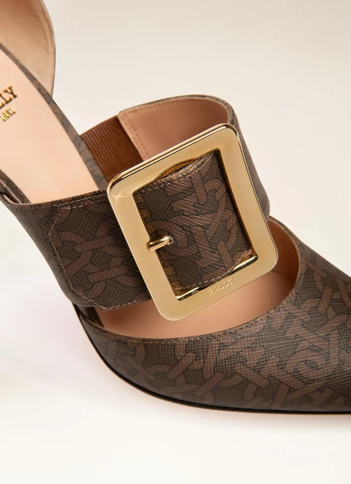 Women Bally Pumps Jessye 8211 TPU Pumps In Brown