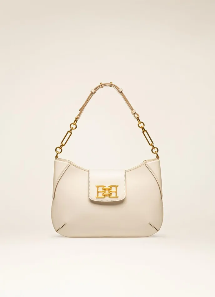 Women Bally Shoulder Bags Breanne 8211 Leather Shoulder Bag In Bone