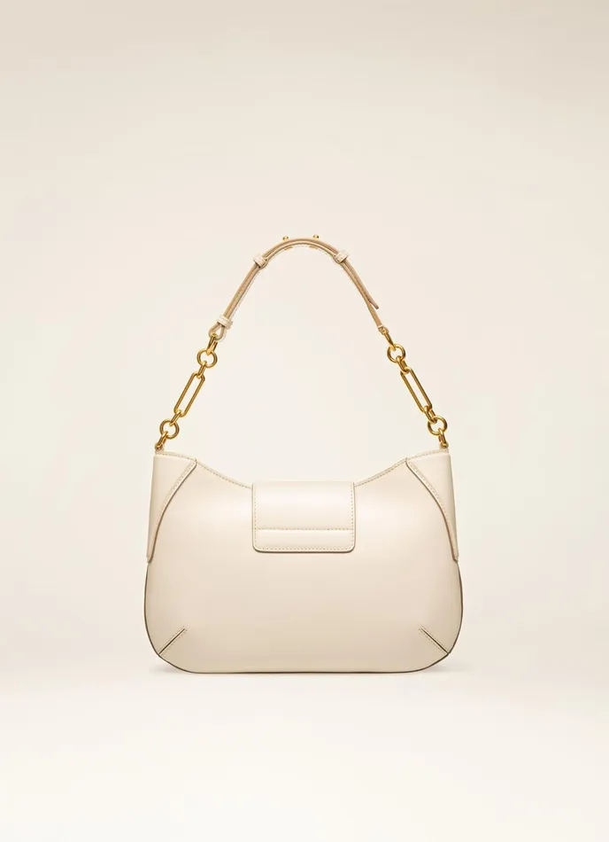 Women Bally Shoulder Bags Breanne 8211 Leather Shoulder Bag In Bone