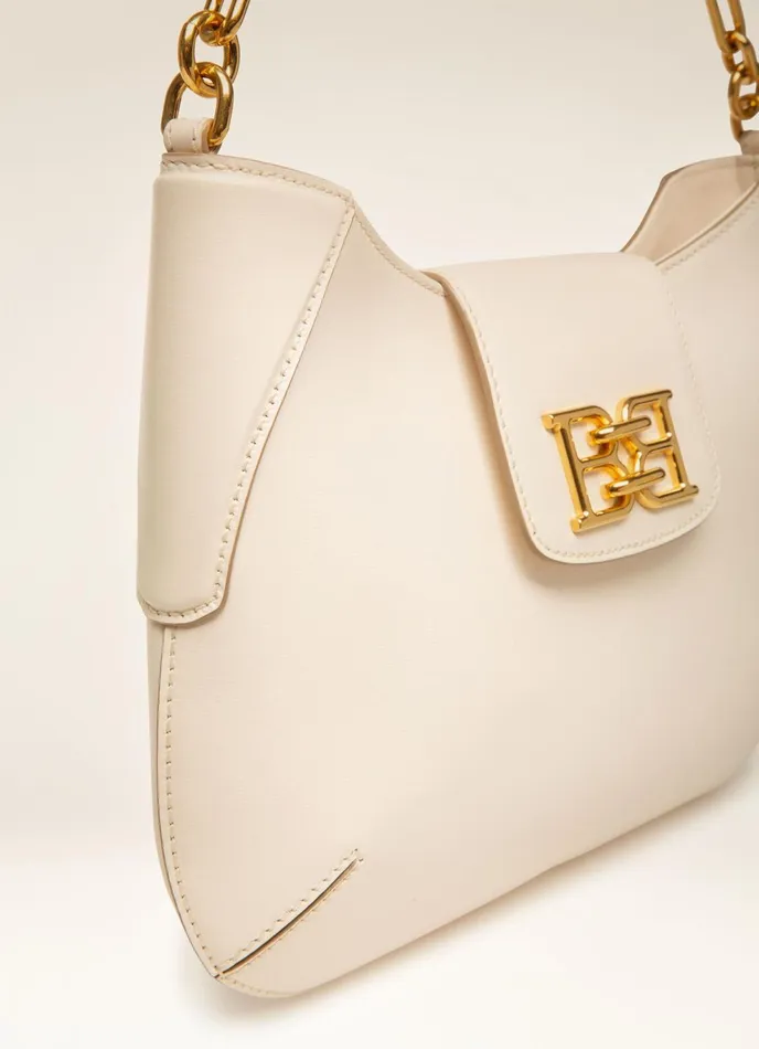 Women Bally Shoulder Bags Breanne 8211 Leather Shoulder Bag In Bone