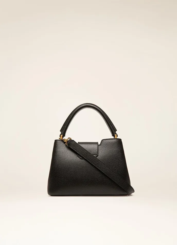 Women Bally Top Handle Bags Jorah Small 8211 Leather Top Handle Bag In Black