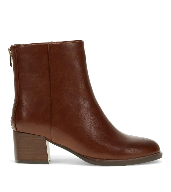 Women Baretraps Booties Bessie Block Heel Bootie Mahogany Women Baretraps Booties Bessie Block Heel Bootie Mahogany