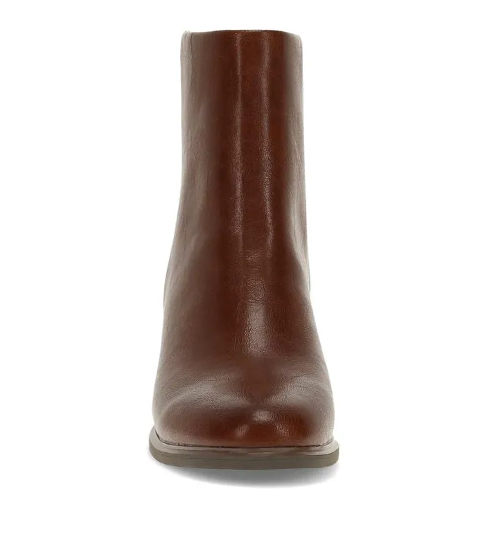 Women Baretraps Booties Bessie Block Heel Bootie Mahogany Women Baretraps Booties Bessie Block Heel Bootie Mahogany