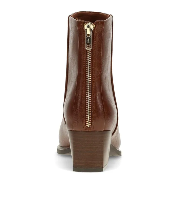 Women Baretraps Booties Bessie Block Heel Bootie Mahogany Women Baretraps Booties Bessie Block Heel Bootie Mahogany