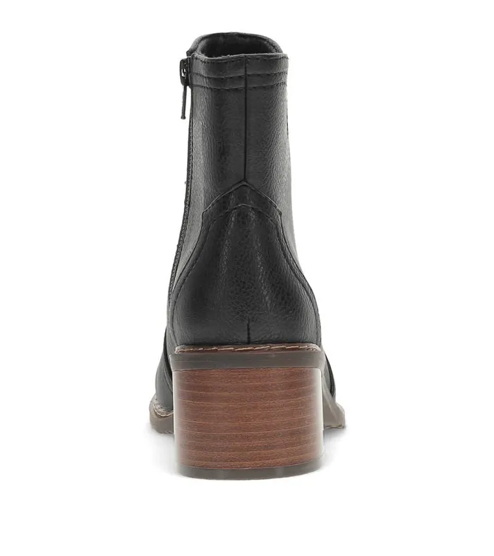 Women Baretraps Booties Calloway Block Heel Bootie Black Women Baretraps Booties Calloway Block Heel Bootie Black