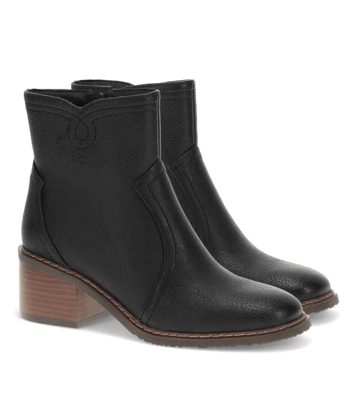 Women Baretraps Booties Calloway Block Heel Bootie Black Women Baretraps Booties Calloway Block Heel Bootie Black