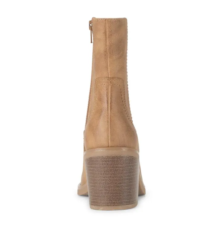 Women Baretraps Booties Mckenna Mid Calf Boot Sandstone Women Baretraps Booties Mckenna Mid Calf Boot Sandstone