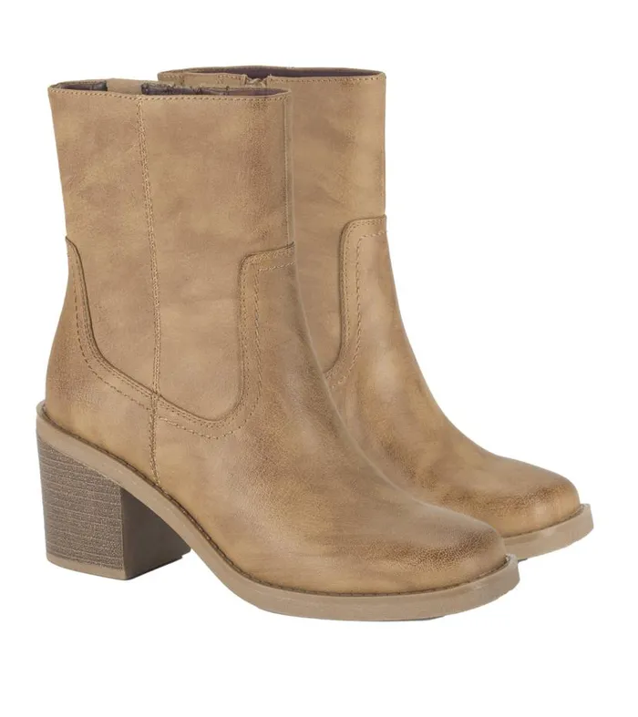 Women Baretraps Booties Mckenna Mid Calf Boot Sandstone Women Baretraps Booties Mckenna Mid Calf Boot Sandstone