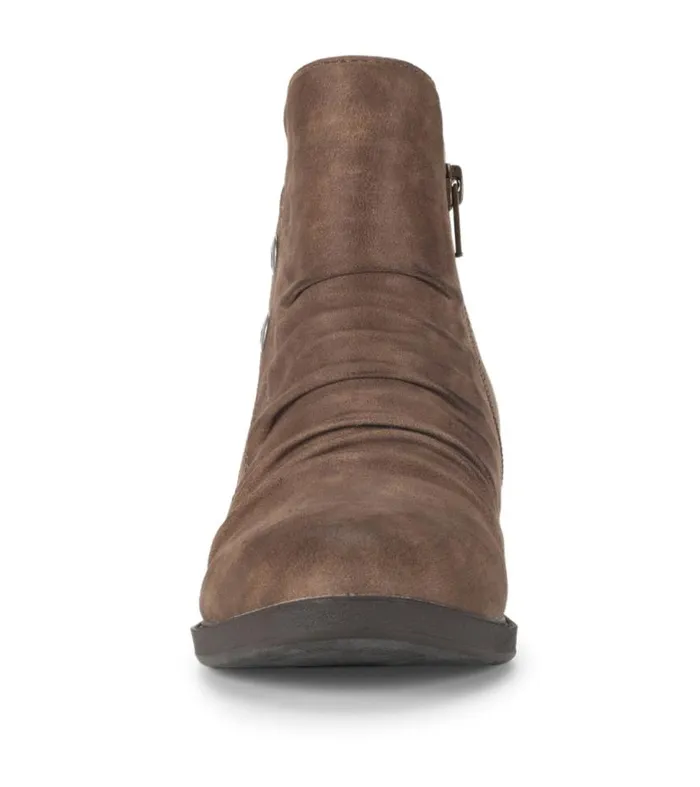 Women Baretraps Booties Stevie Bootie Dark Taupe Women Baretraps Booties Stevie Bootie Dark Taupe