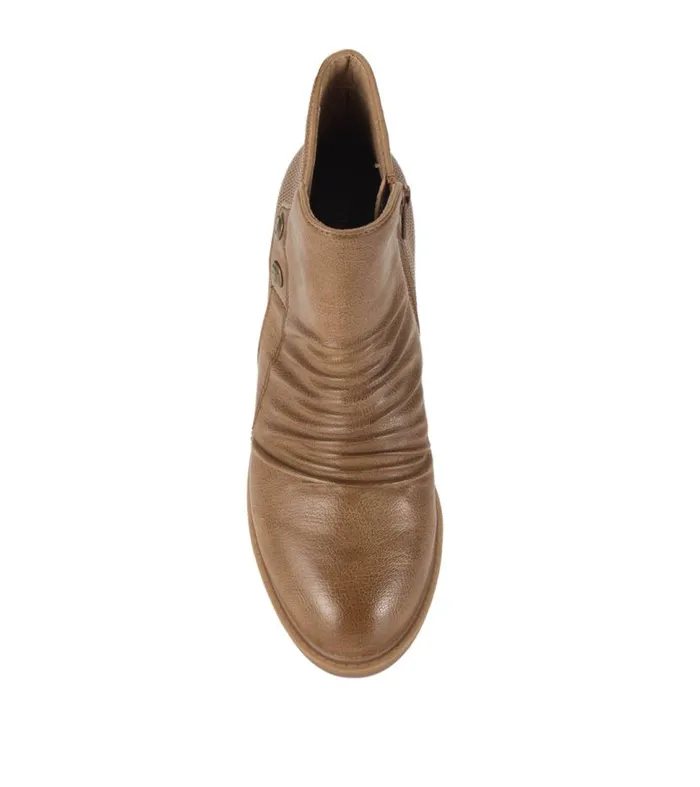 Women Baretraps Booties Stevie Bootie Salted Caramel Women Baretraps Booties Stevie Bootie Salted Caramel