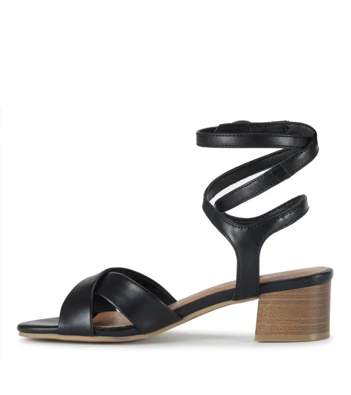 Women Baretraps Classic Comfort Sandals Valerie Block Heel Sandal Black