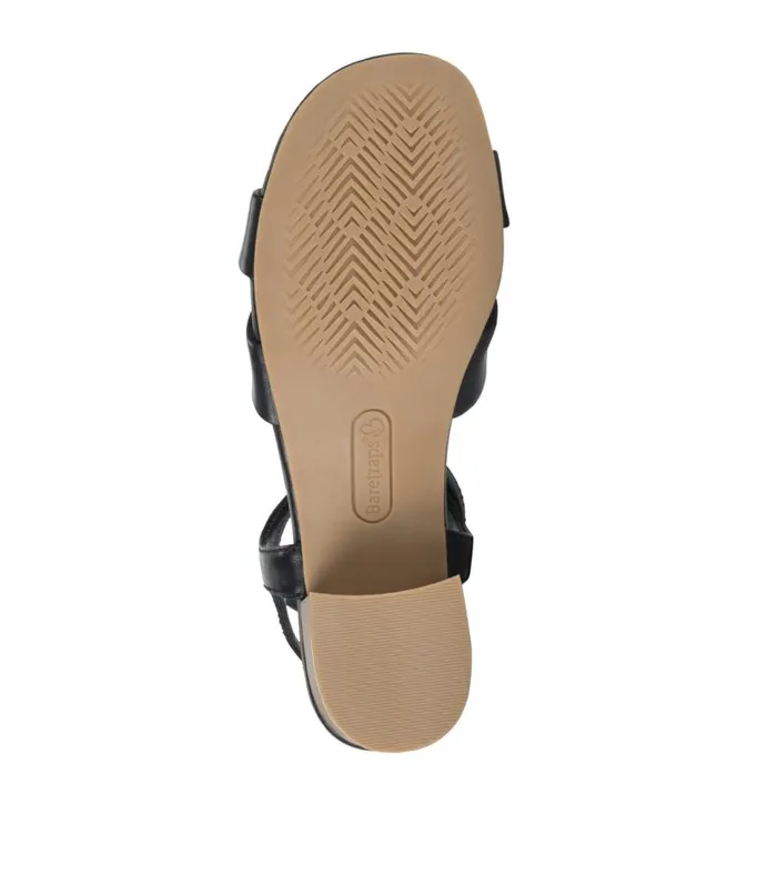 Women Baretraps Classic Comfort Sandals Valerie Block Heel Sandal Black