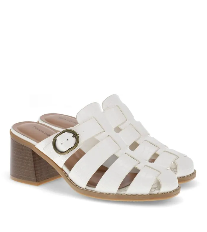 Women Baretraps Classic Comfort Sandals Whitnie Block Heel Sandal Cream Women Baretraps Classic Comfort Sandals Whitnie Block Heel Sandal Cream