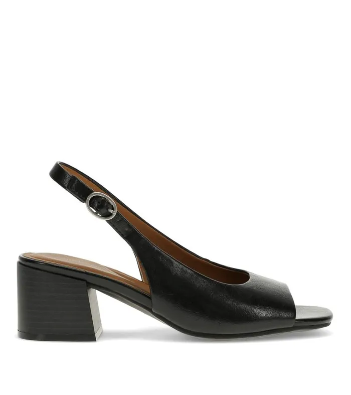 Women Baretraps Dress Shoes Promise Peep Toe Slingback Pump Black Women Baretraps Dress Shoes Promise Peep Toe Slingback Pump Black
