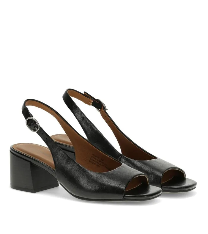 Women Baretraps Dress Shoes Promise Peep Toe Slingback Pump Black Women Baretraps Dress Shoes Promise Peep Toe Slingback Pump Black