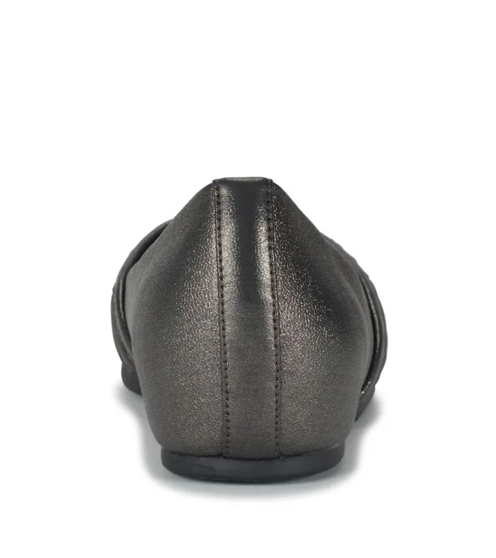 Women Baretraps Flats and Loafers Charlie Flat Gunmetal Women Baretraps Flats and Loafers Charlie Flat Gunmetal