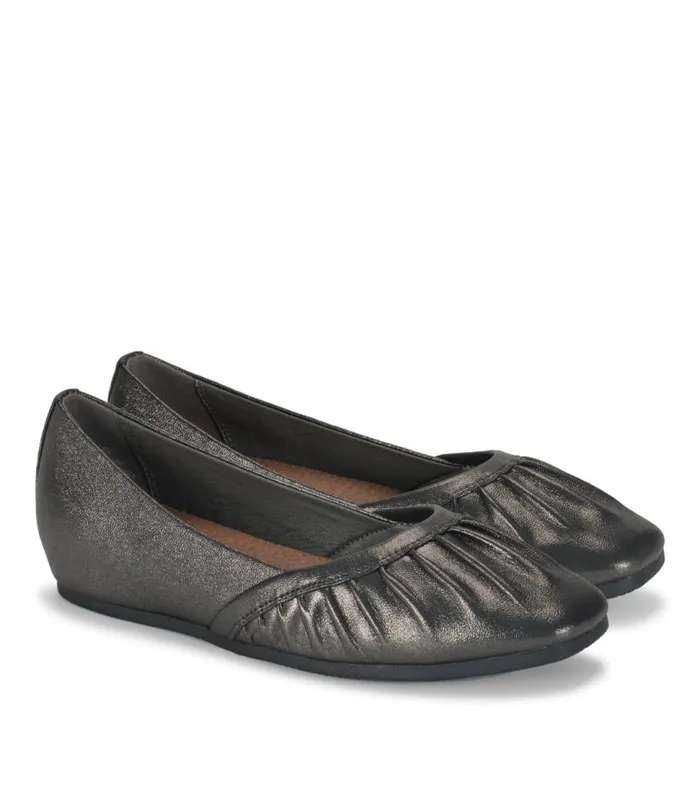 Women Baretraps Flats and Loafers Charlie Flat Gunmetal Women Baretraps Flats and Loafers Charlie Flat Gunmetal