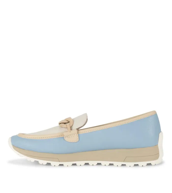 Women Baretraps Flats and Loafers Gael Loafer Island Blue Multi Women Baretraps Flats and Loafers Gael Loafer Island Blue Multi
