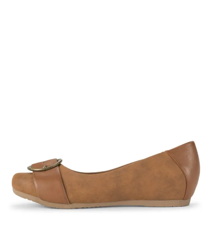 Women Baretraps Flats and Loafers Milady Flat Cognac Women Baretraps Flats and Loafers Milady Flat Cognac