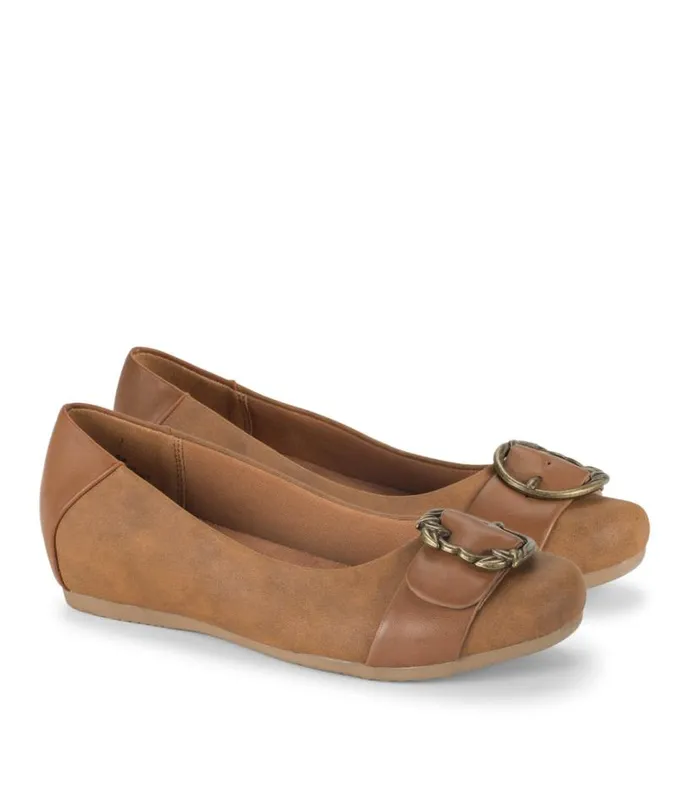 Women Baretraps Flats and Loafers Milady Flat Cognac Women Baretraps Flats and Loafers Milady Flat Cognac