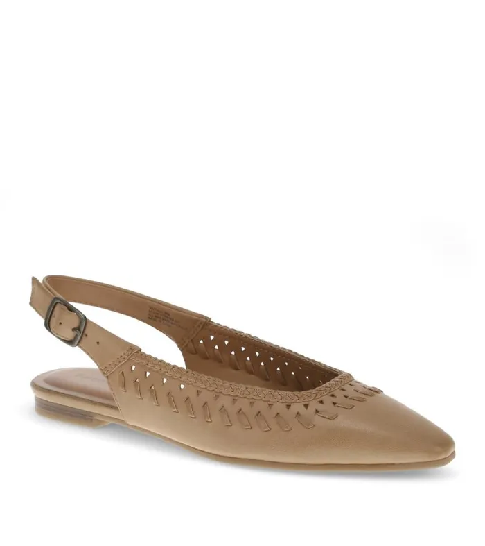 Women Baretraps Flats and Loafers Rachael Slingback Flat Dune