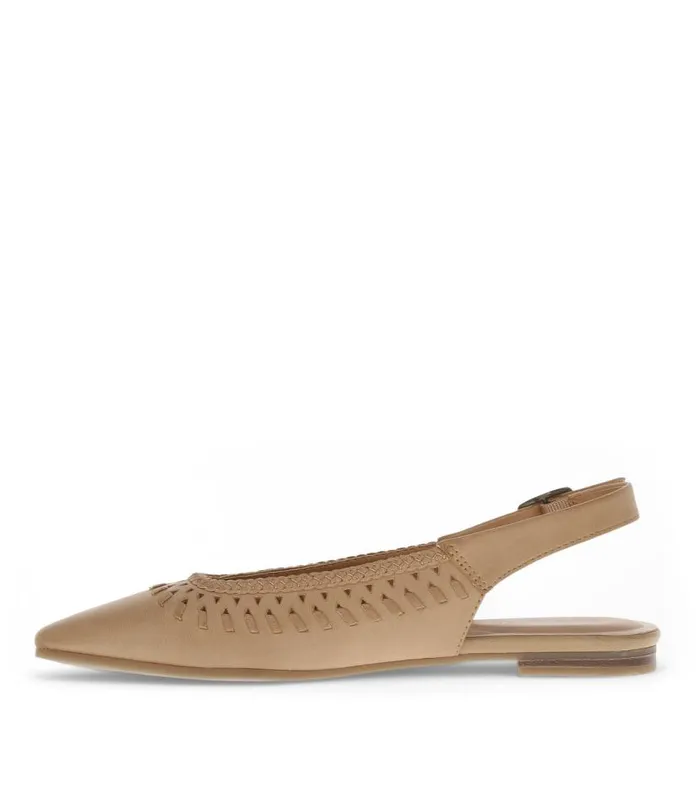 Women Baretraps Flats and Loafers Rachael Slingback Flat Dune Women Baretraps Flats and Loafers Rachael Slingback Flat Dune