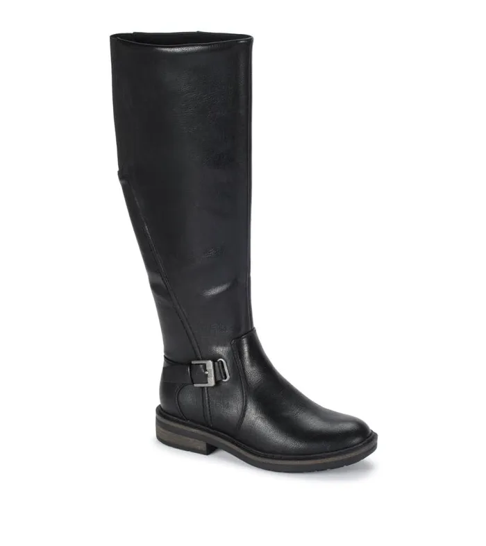 Women Baretraps Knee High Boots Autumn Riding Boot Black