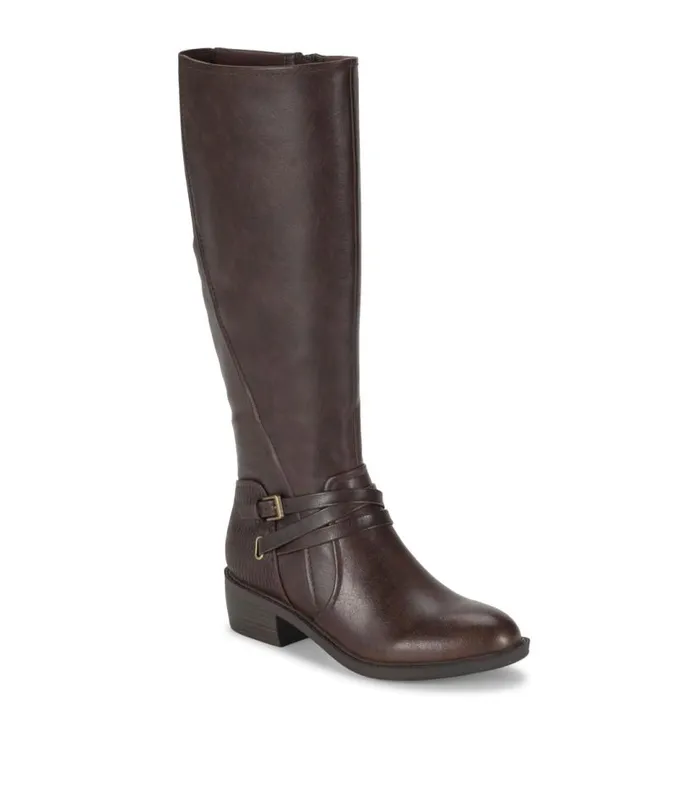 Women Baretraps Knee High Boots Stratford Riding Boot Dark Brown