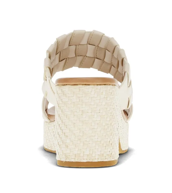 Women Baretraps Slides and Slip On Sandals Mavis Block Heel Slide Sandal Cream Women Baretraps Slides and Slip On Sandals Mavis Block Heel Slide Sandal Cream
