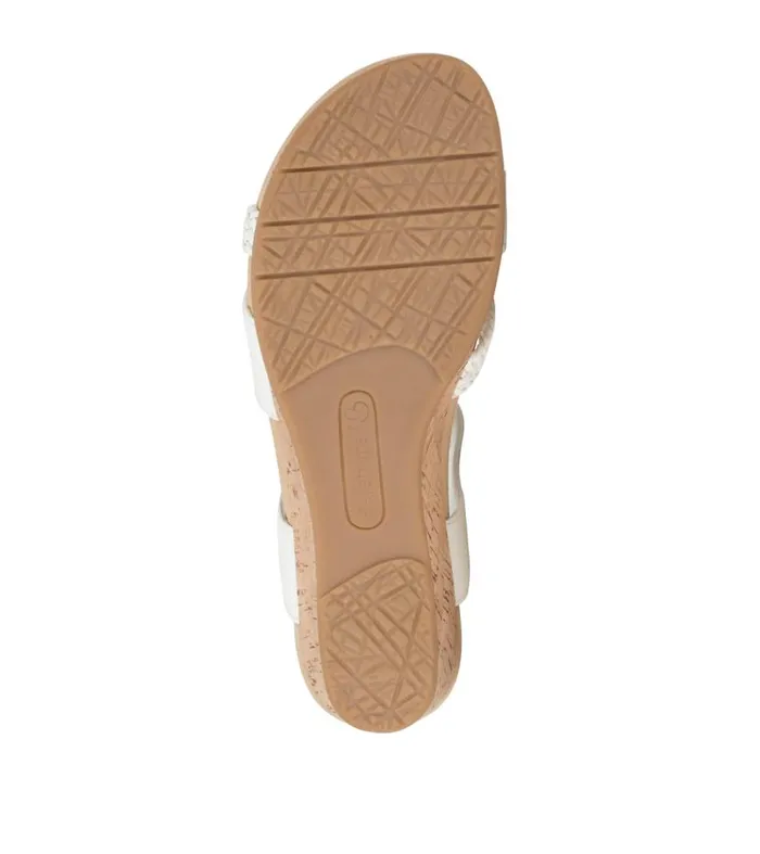 Women Baretraps Wedge Sandals Farah Wedge Sandal White Women Baretraps Wedge Sandals Farah Wedge Sandal White