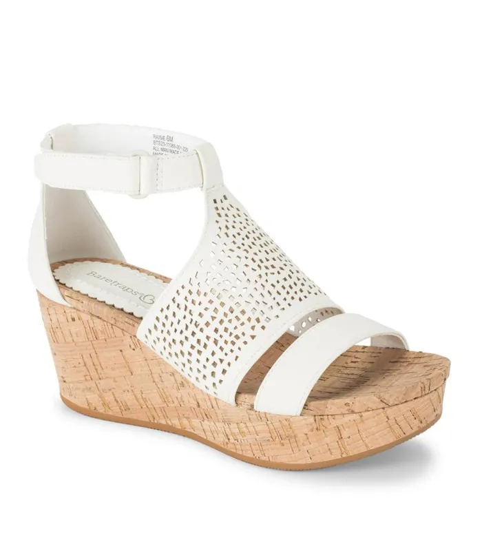 Women Baretraps Wedge Sandals Raisie Wedge Sandal Cream