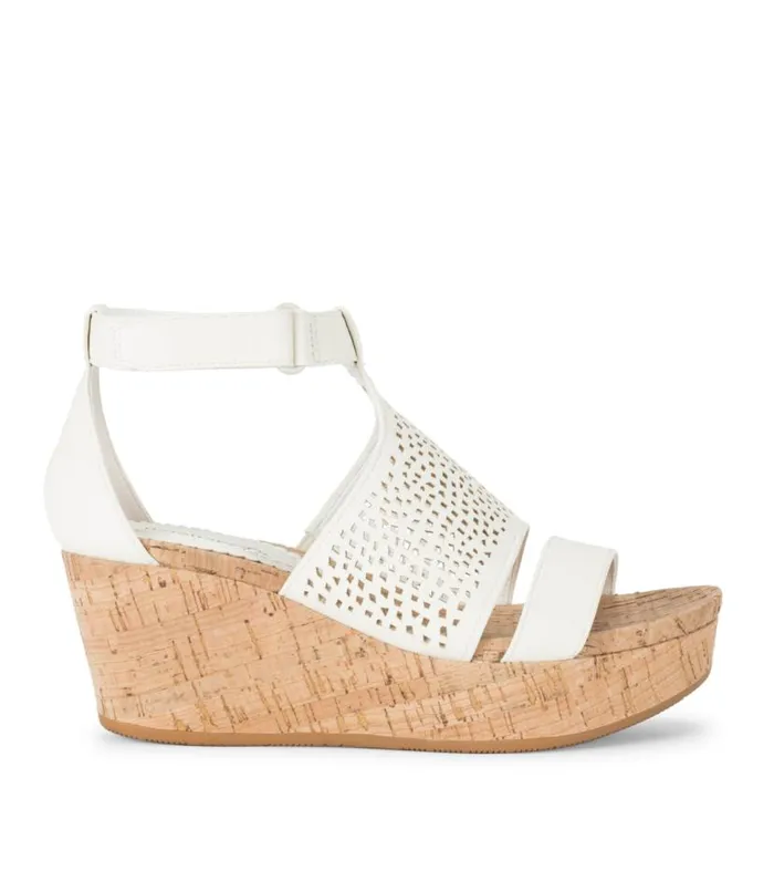 Women Baretraps Wedge Sandals Raisie Wedge Sandal Cream Women Baretraps Wedge Sandals Raisie Wedge Sandal Cream