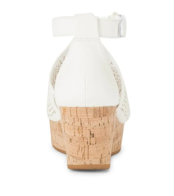 Women Baretraps Wedge Sandals Raisie Wedge Sandal Cream Women Baretraps Wedge Sandals Raisie Wedge Sandal Cream