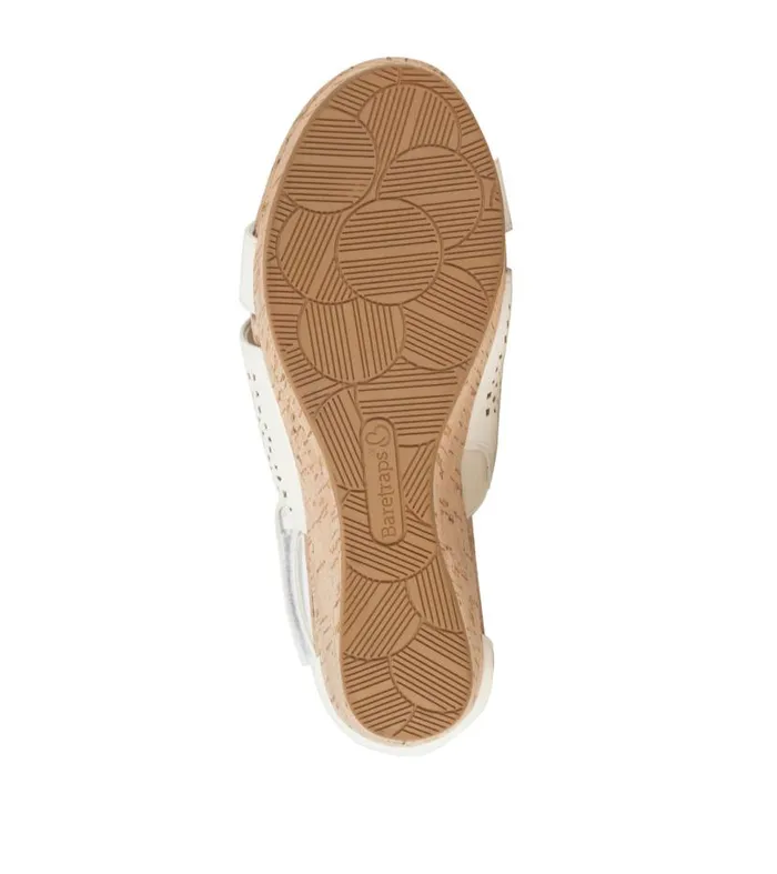 Women Baretraps Wedge Sandals Raisie Wedge Sandal Cream Women Baretraps Wedge Sandals Raisie Wedge Sandal Cream