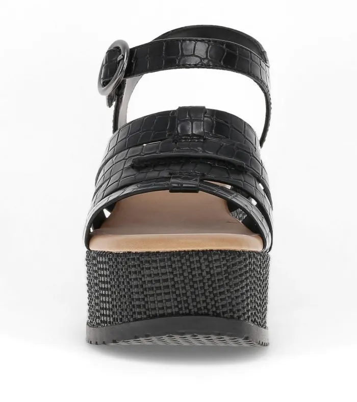 Women Baretraps Wedge Sandals Savannah Wedge Sandal Black Women Baretraps Wedge Sandals Savannah Wedge Sandal Black