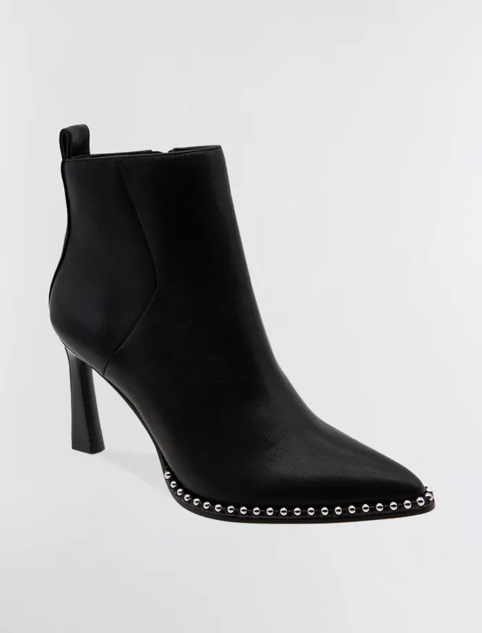 Women BCBG Shoes Beya Leather Bootie Black