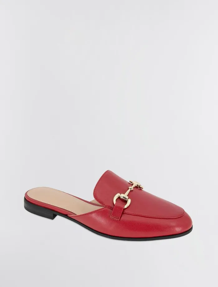 Women BCBG Shoes Zorie Loafer Mule Lipstick