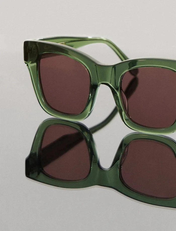 Women BCBG Sunglasses Modern Muse Square Sunglasses Sage