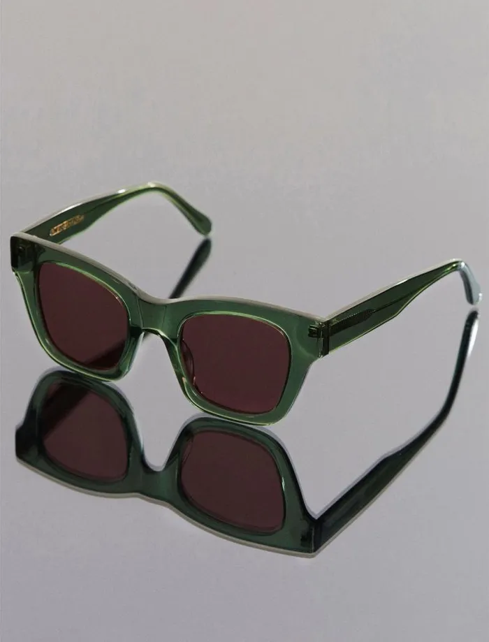Women BCBG Sunglasses Modern Muse Square Sunglasses Sage