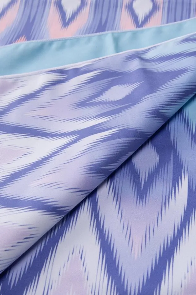 Women Beach Blankets Cupshe Blue Charm Geo Print Beach Blanket Multicolor