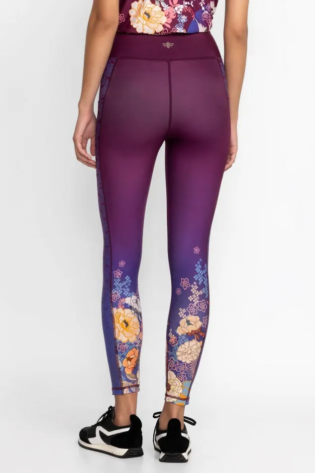 Women Bee Active Legging With Pockets Phoenix Johnny Was Active Women Bee Active Legging With Pockets Phoenix Johnny Was Active