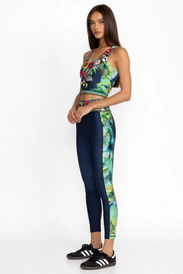 Women Bee Active Legging With Pockets Tigres Johnny Was Active