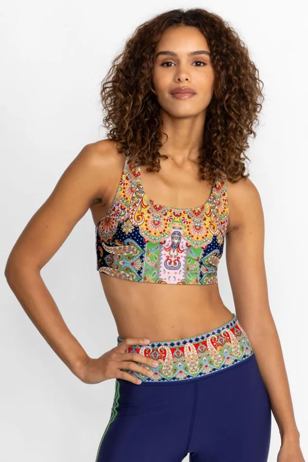 Women Bee Active Reversible Sports Bra Breamar Night Johnny Was Active