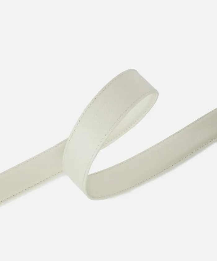 Women Belts Pinko Love Birds High Colourblock Leather Belt 4cm White Whiteblock Colour Women Belts Pinko Love Birds High Colourblock Leather Belt 4cm White Whiteblock Colour