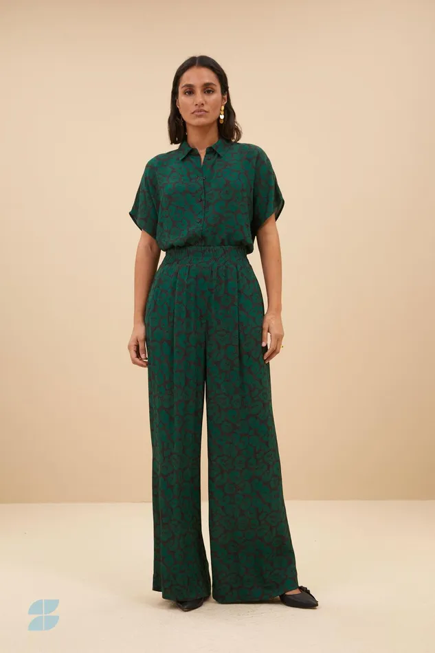 Women Benji Spotted Pants Spotted Print Bybar Trousers Women Benji Spotted Pants Spotted Print Bybar Trousers