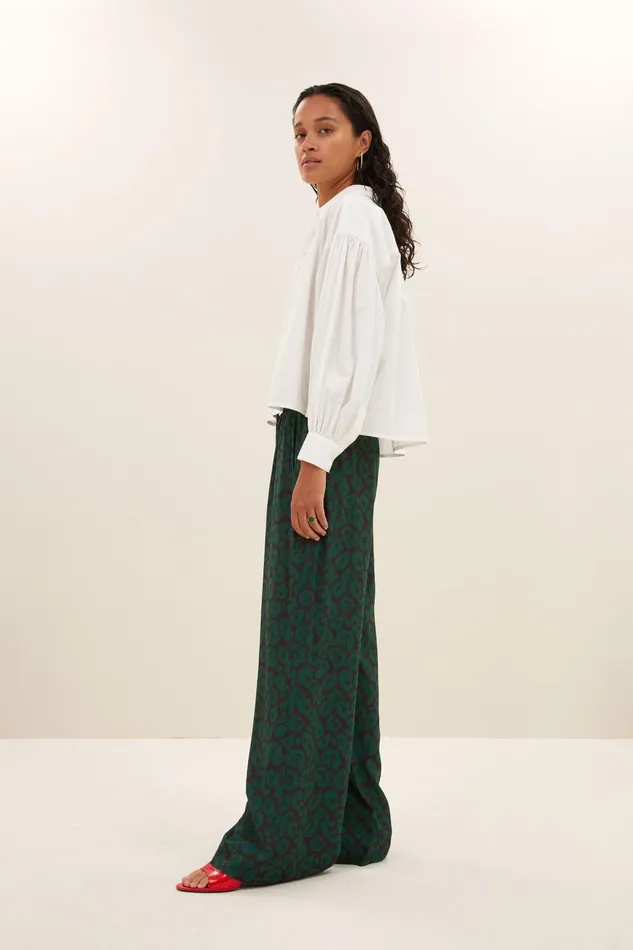 Women Benji Spotted Pants Spotted Print Bybar Trousers Women Benji Spotted Pants Spotted Print Bybar Trousers