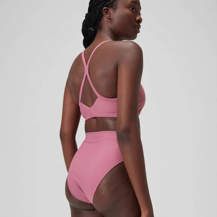 Women Bikinis and Tankinis Speedo Women039s Solid High Waisted Bikini Bottom Pink Women Bikinis and Tankinis Speedo Women039s Solid High Waisted Bikini Bottom Pink